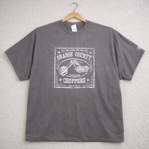 VTG Y2K Orange County Choppers OCC Shirt Men's 2XL New York Faded Biker USA Made